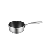 Casserole inox avec couvercle - Sans couvercle