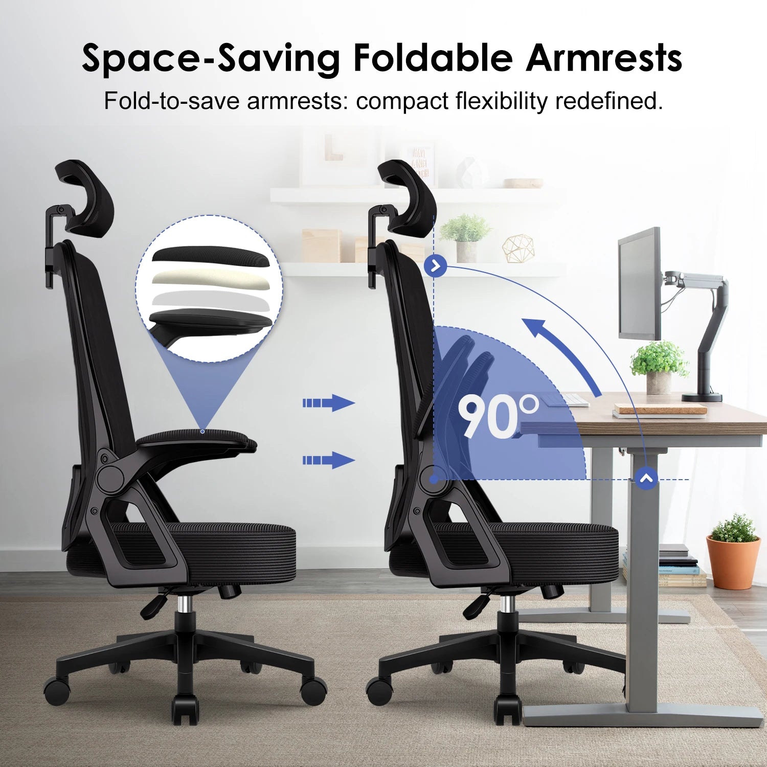 Chaise de bureau discount confortable -