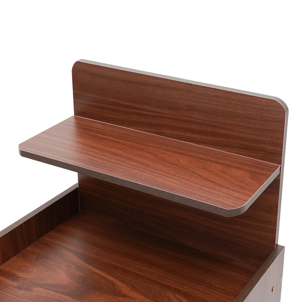 Table de nuit bois massif compacte -