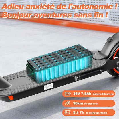 Trottinette électrique adulte Todimart avec APP Mobile  25km/MAX
