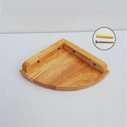 étagère murale vintage en bois -