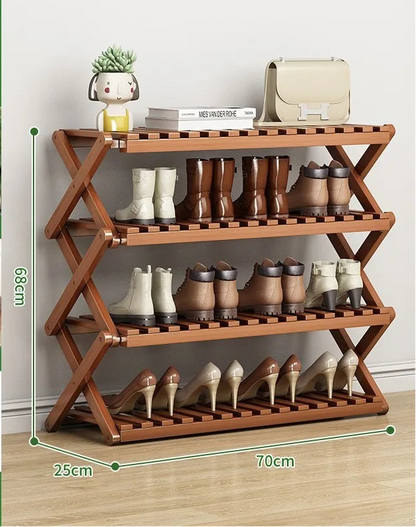 Meuble à chaussure sophistiqué et moderne - 4 couches 70cm