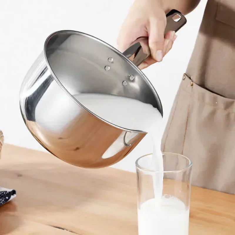 Petite casserole inox sans couvercle -