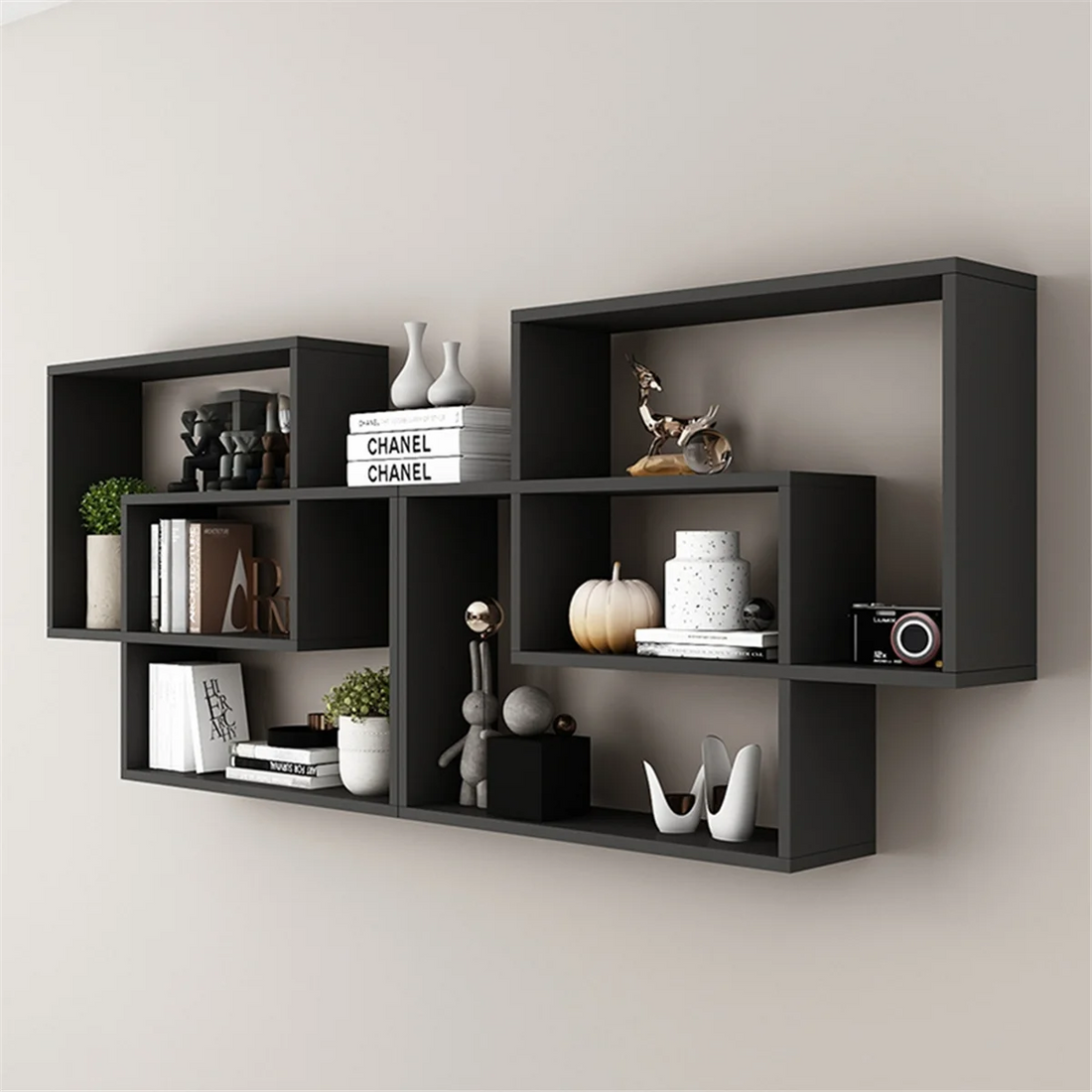 étagère murale originale pour salon ou chambre -