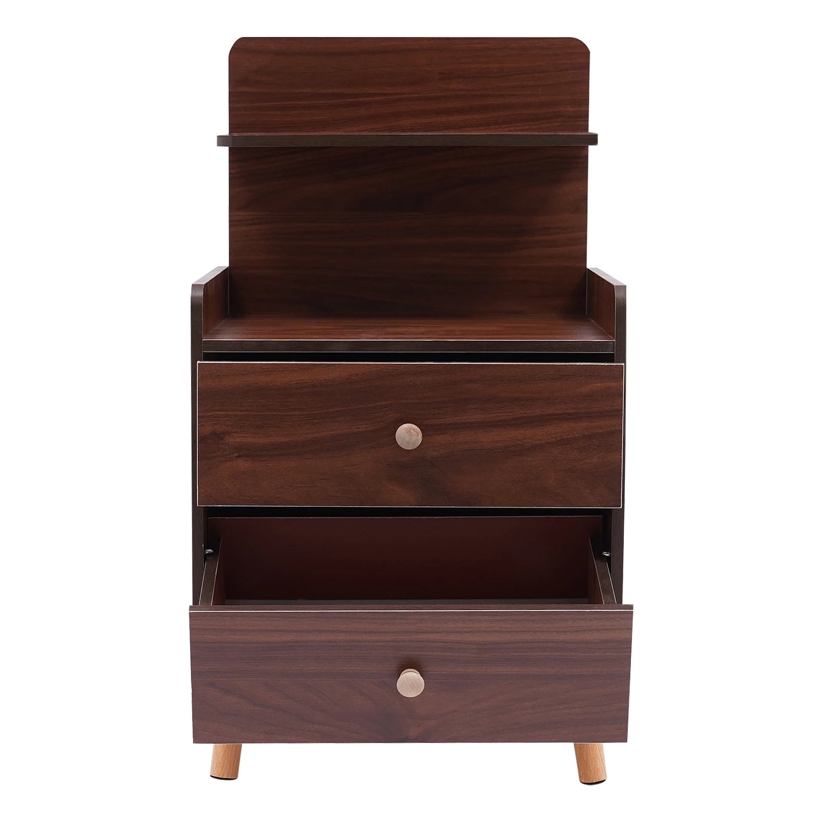 Table de nuit bois massif compacte -