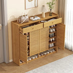 Meuble à chaussure à grande capacité avec tiroirs -