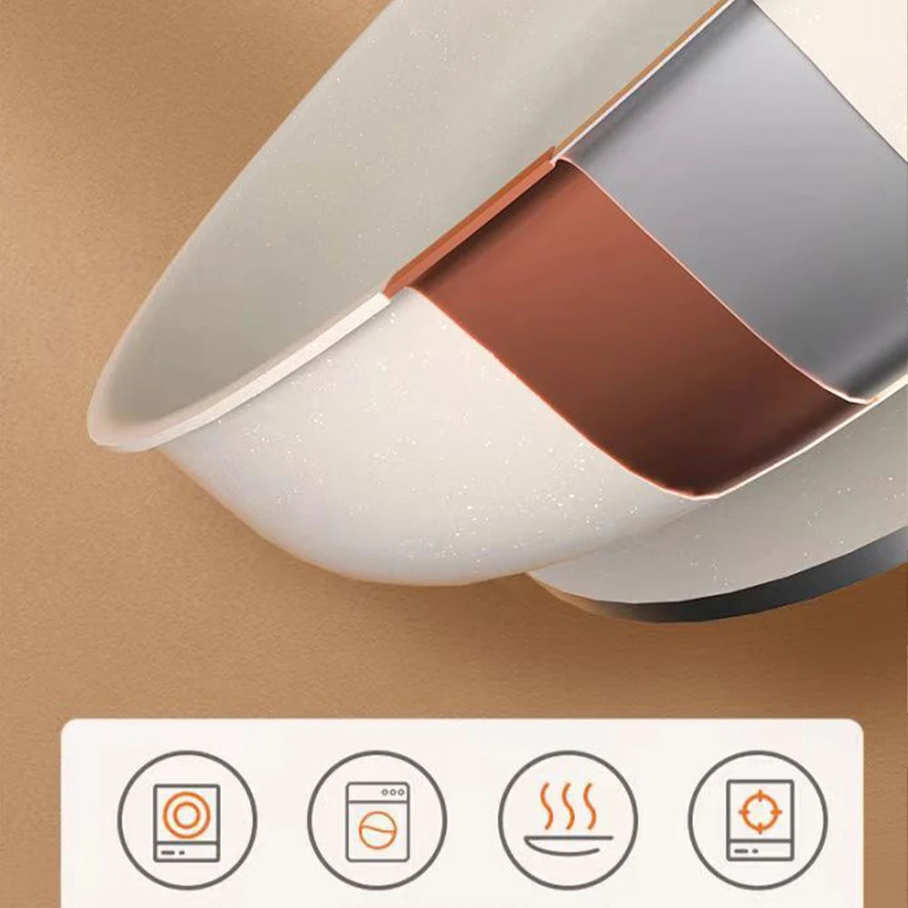 Poêle céramique compatible à induction avec poignée en bois -