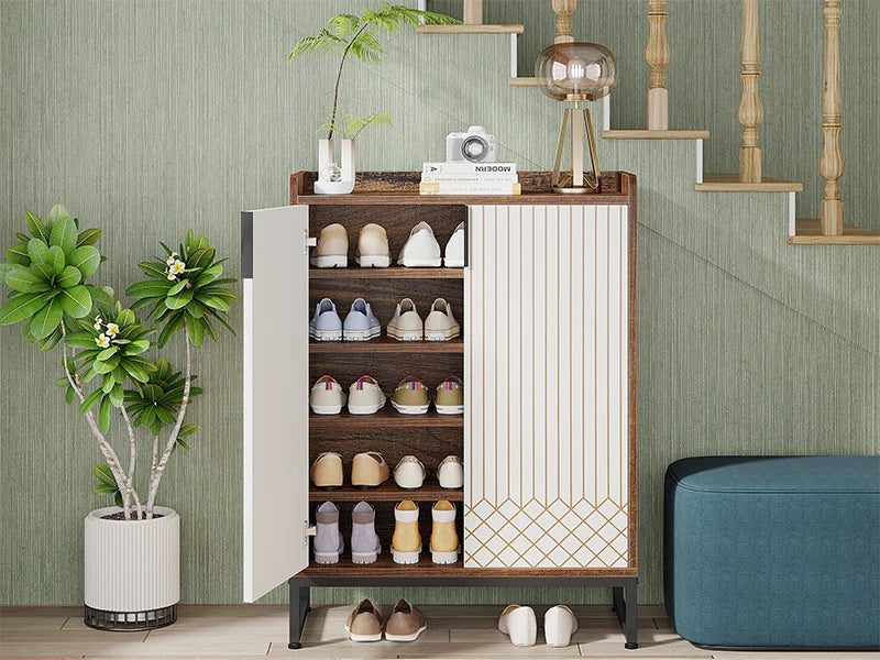 Meuble à chaussure d'entrée pour chambre ou salon -