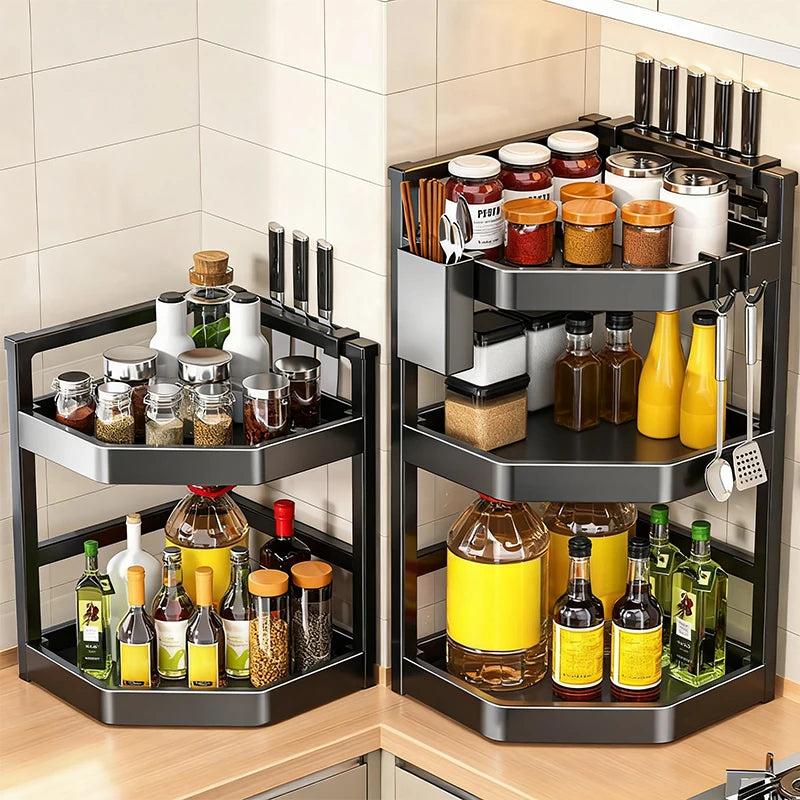 Étagère d'angle pas cher pour cuisine -