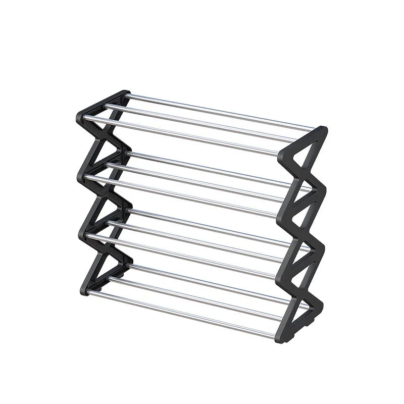 Étagère chaussures bois pour petit espace -