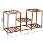 Étagère plante d'extérieurs en bois -