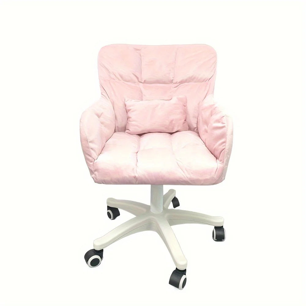 Chaise de bureau confortable de jeux pour chambre à coucher - Rose