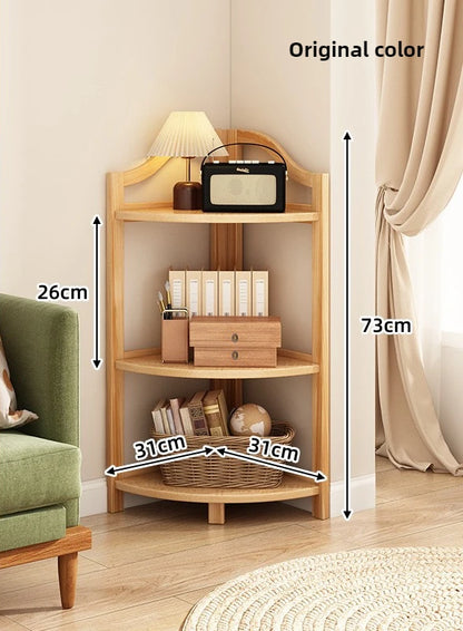 Étagère d'angle à poser triangulaire - FA