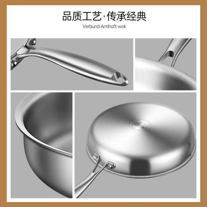 Poêle inox induction germaine en acier -