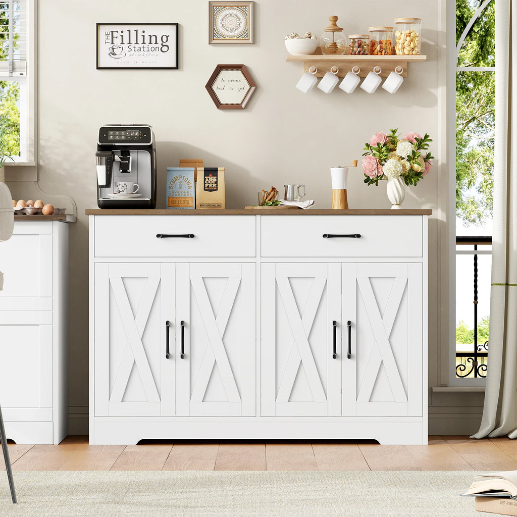 Meuble de rangement industriel de 120cm de large -