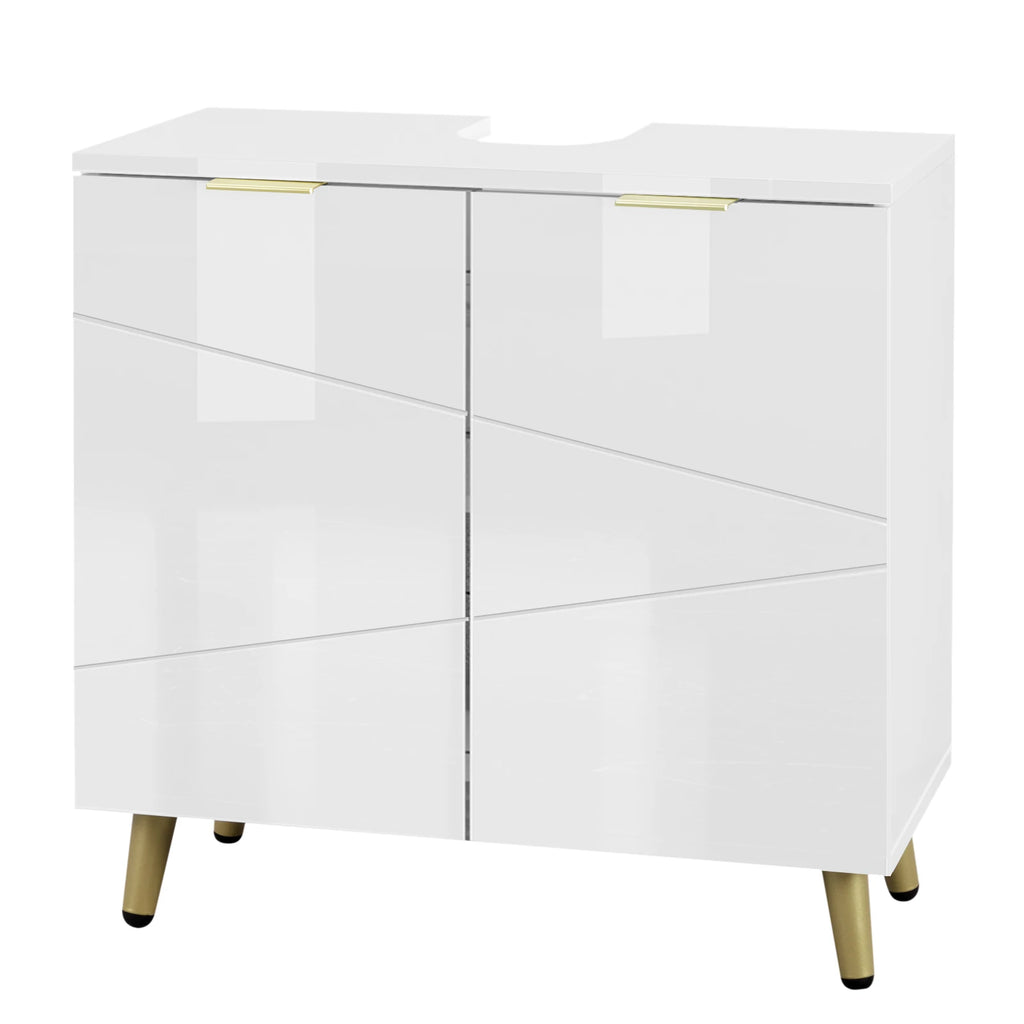 Meuble de rangement à doubles portes cubiques 60x60x30cm -