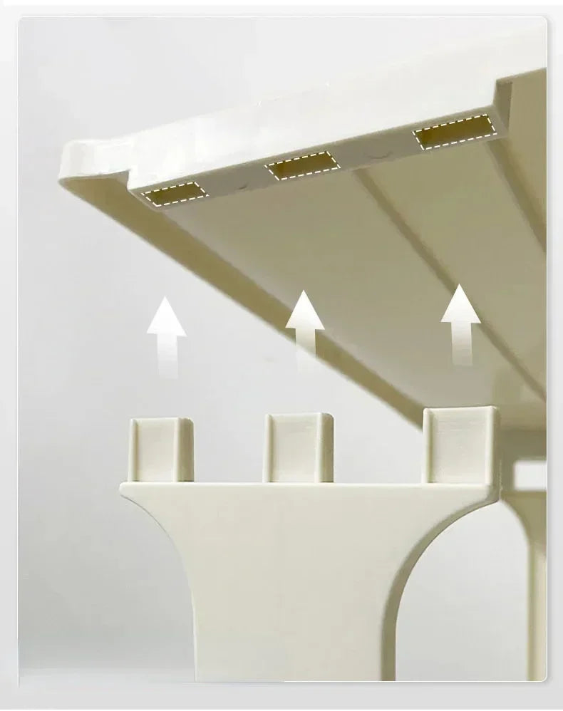 Meuble à chaussure d'entrée en forme de cube simple -