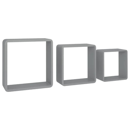 étagère murale cube 3 pcs moderne -