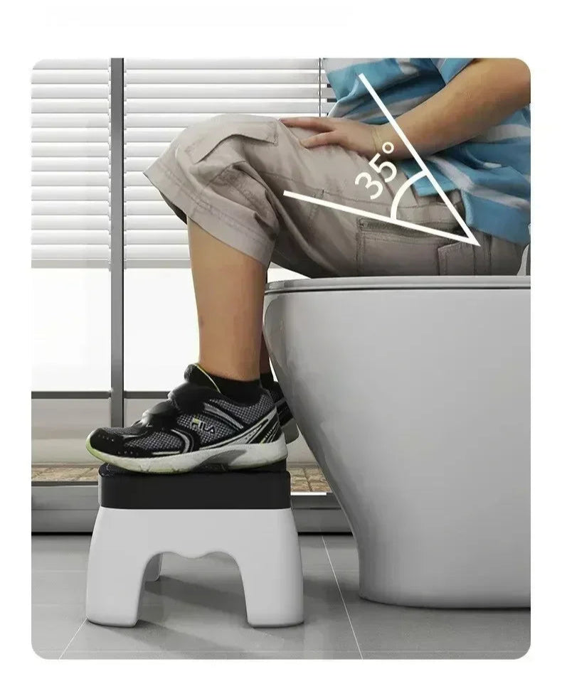 Tabouret de toilette pratique -