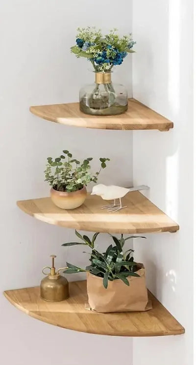 étagère murale vintage en bois -