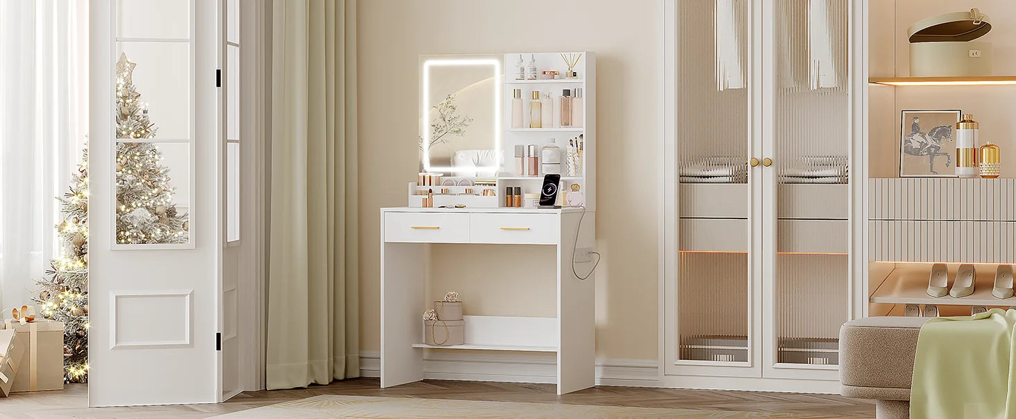 Petit Meuble de rangement pour chambre coiffeuse -