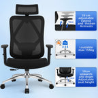 Chaise de bureau robuste inclinable -