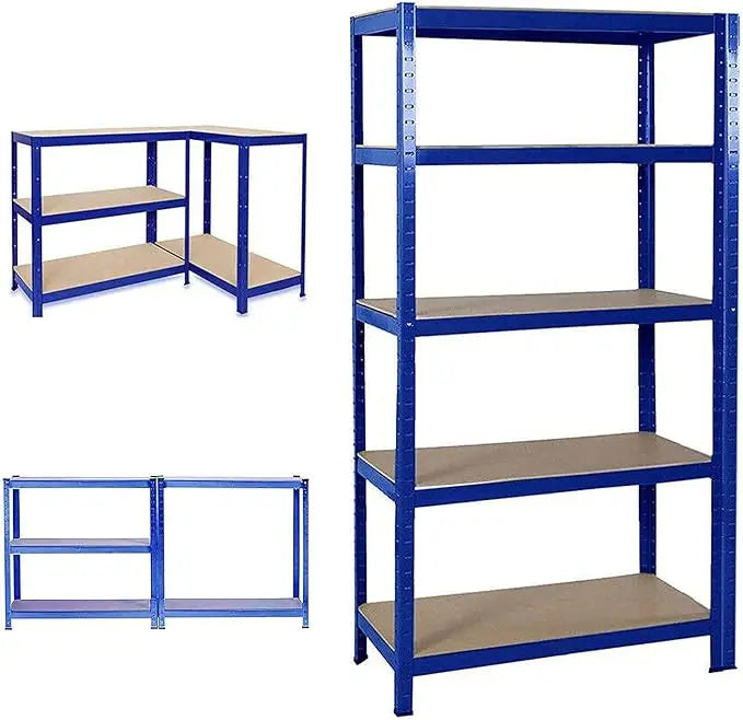 étagère garage d'angle en acier -