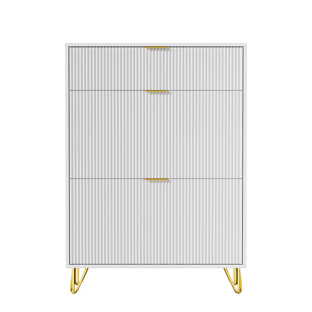 Meuble à chaussure dispositif anti basculement -