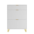 Meuble à chaussure dispositif anti basculement -