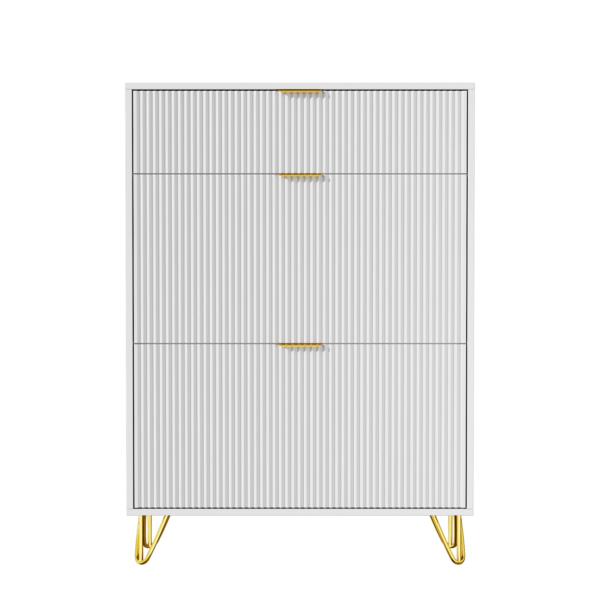 Meuble à chaussure dispositif anti basculement -