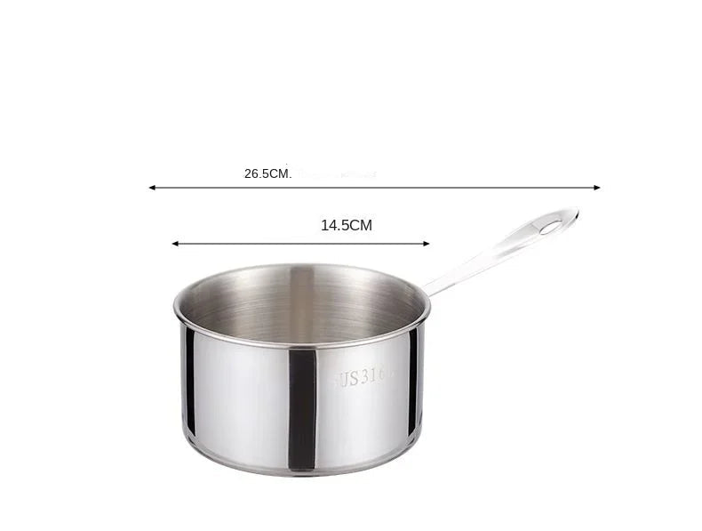 Casserole inox petite taille