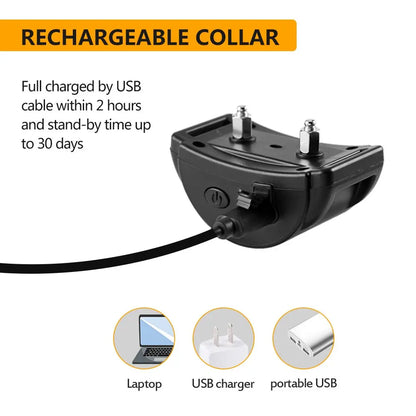 collier anti aboiement électrostatique -