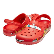 crocs cars adulte de taille 36 à 46 - Rouge