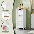 Étagère salle de bain ou salon moderne 32x81x30cm -