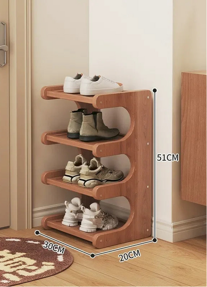 Meuble à chaussure tendance pour couloir - 4 couches