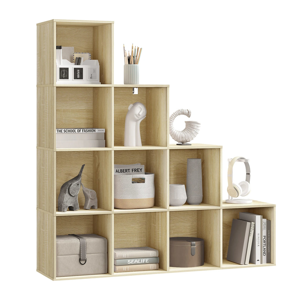 Meuble de rangement escalier cubique 120 x 120 x 30 cm -