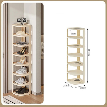 Meuble à chaussure original pour coin de mur - C