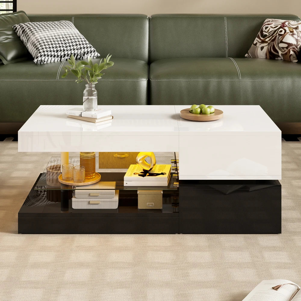 table basse luxe 90x45x35.5 Cm -