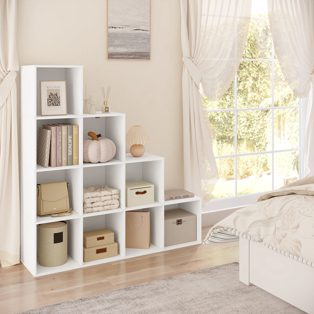 Meuble de rangement escalier cubique 120 x 120 x 30 cm -