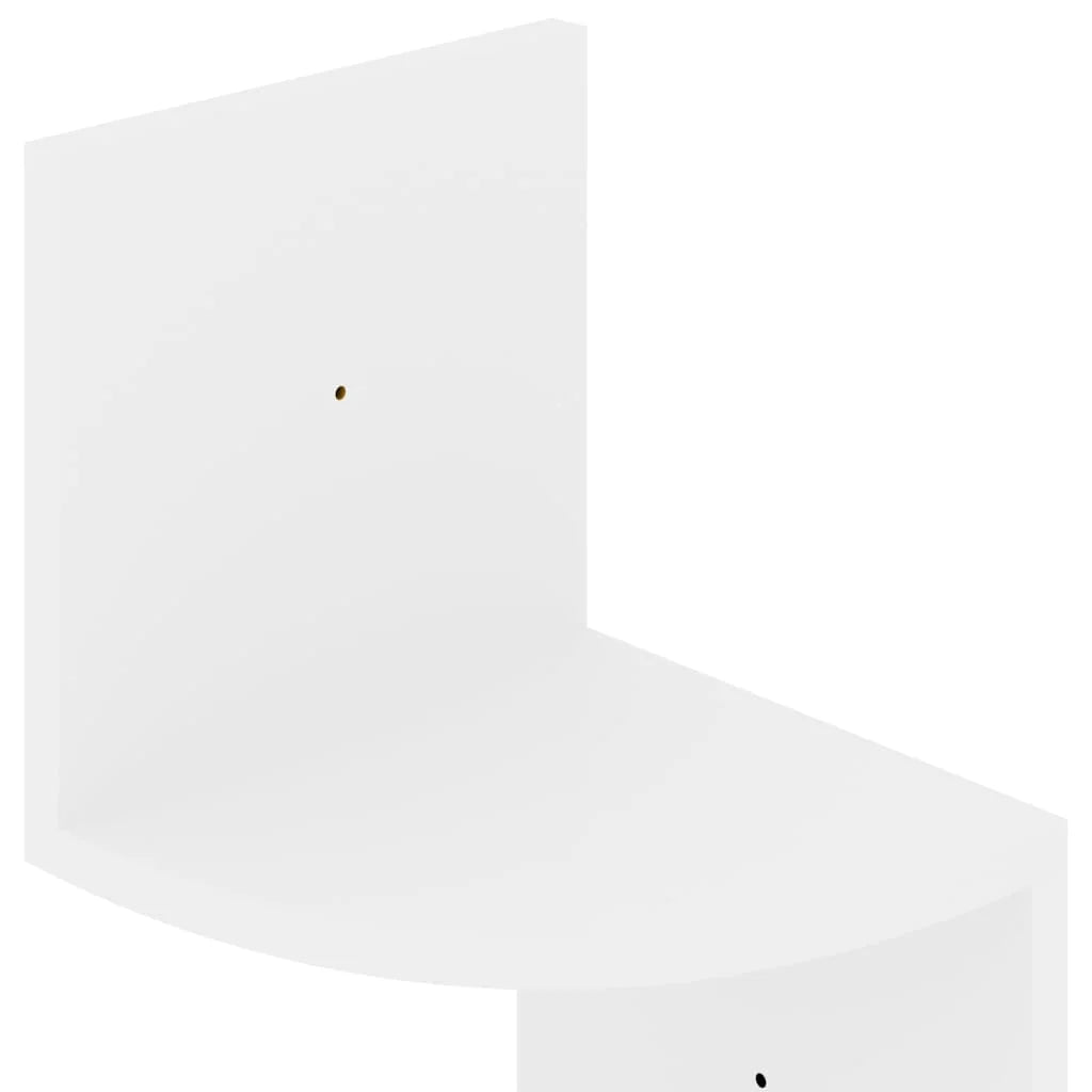 étagère murale d'angle 19x19x123 cm -