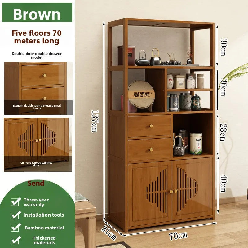 Meuble de rangement à casier marron - CB