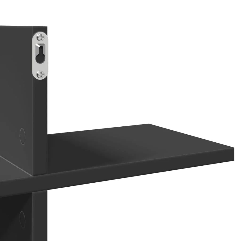 étagère murale fixation invisible 124.5x18x60.5 cm -