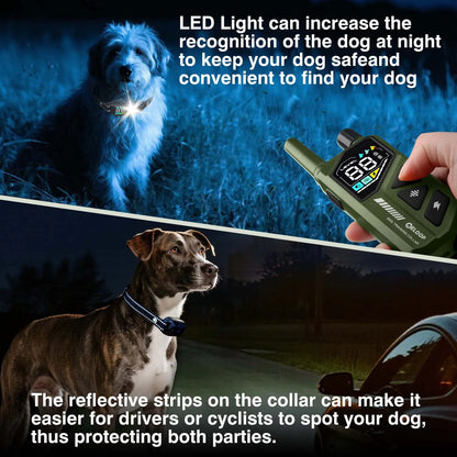 collier anti aboiement à vibration avec télécommande -