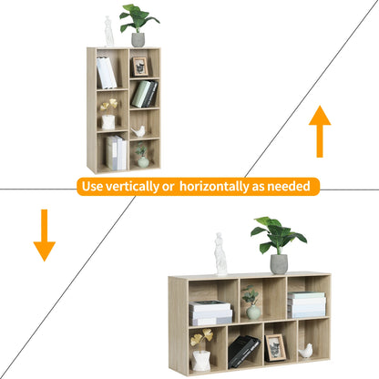 Étagère cube de style présentoir pour livre -