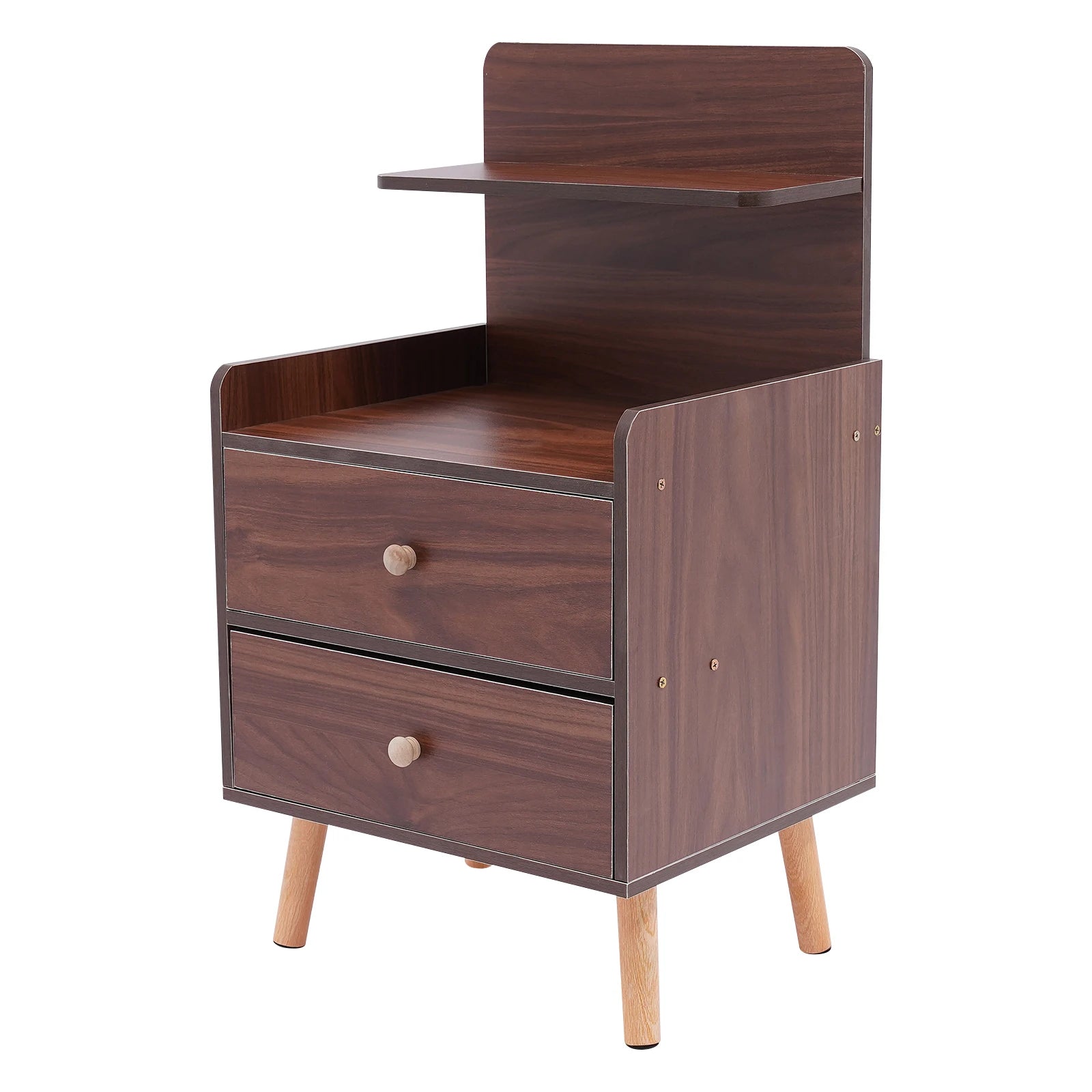 Table de nuit bois massif compacte -