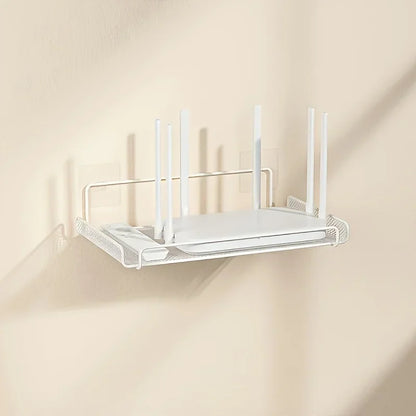 Petit étagère murale pour accessoire TV - 1pc Blanc