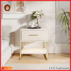 Table de nuit ado blanche 1 pièce -