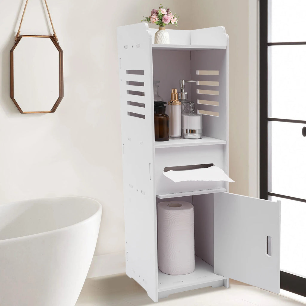 Étagère salle de bain simple 24*24*80cm -