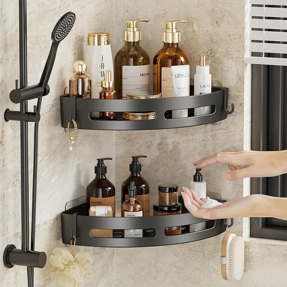 Étagère salle de bain de rangement pour douche -