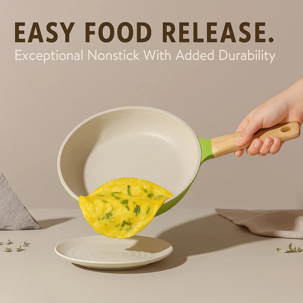 Poêle céramique à frire non toxique -